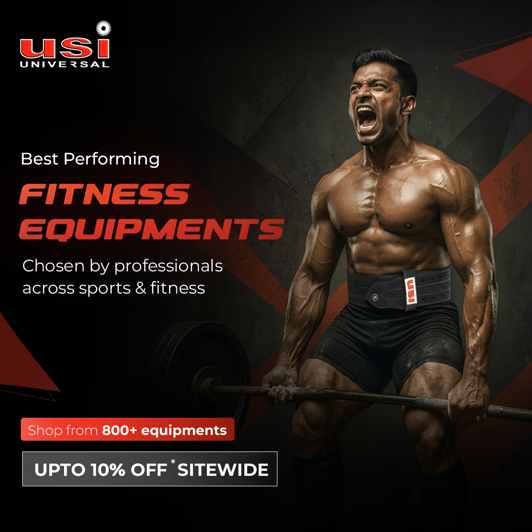 USI Universal Facebook ad: USI fitness equipment is trusted by athletes across…