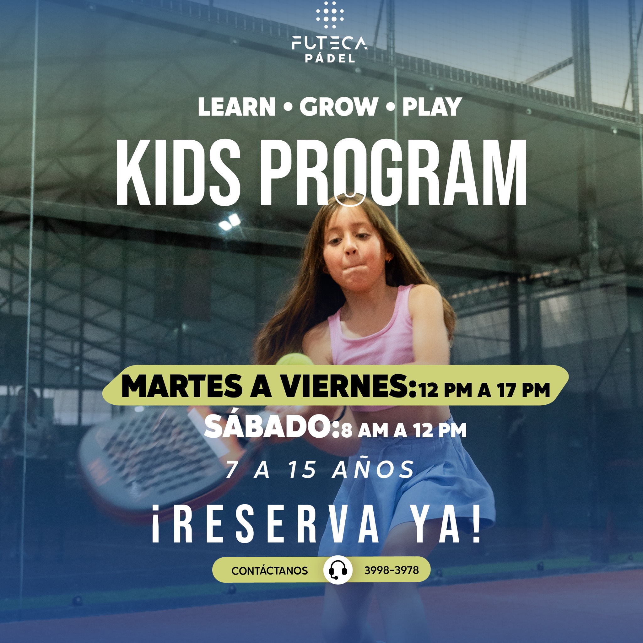Futeca Pádel Facebook ad from Apr 18, 2026