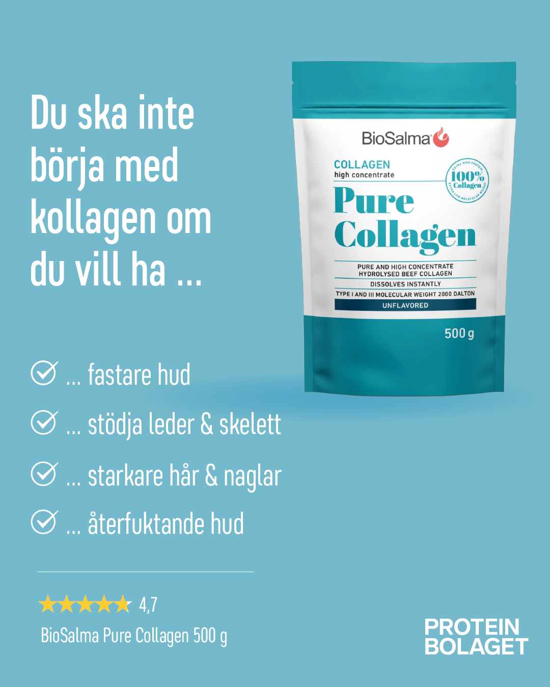 ProteinBolaget.se Facebook ad