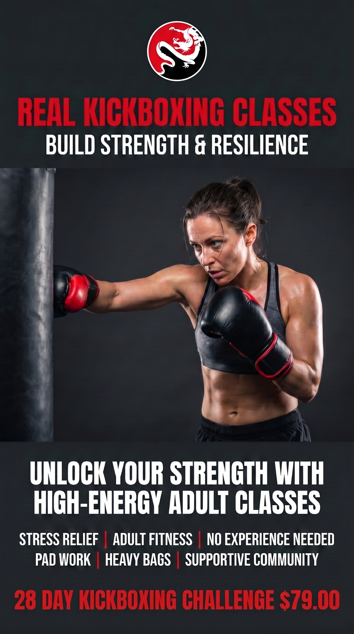 Impact Martial Arts Facebook ad