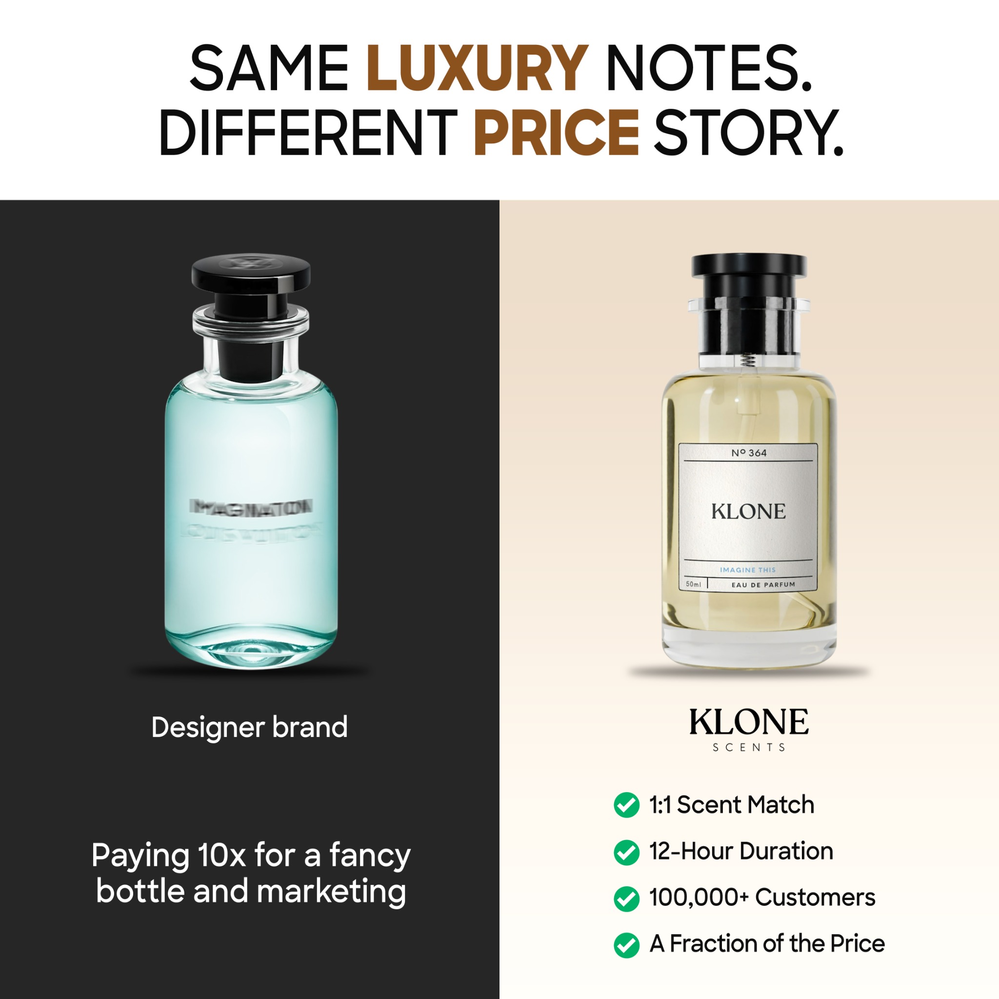 Klone Scents Facebook ad