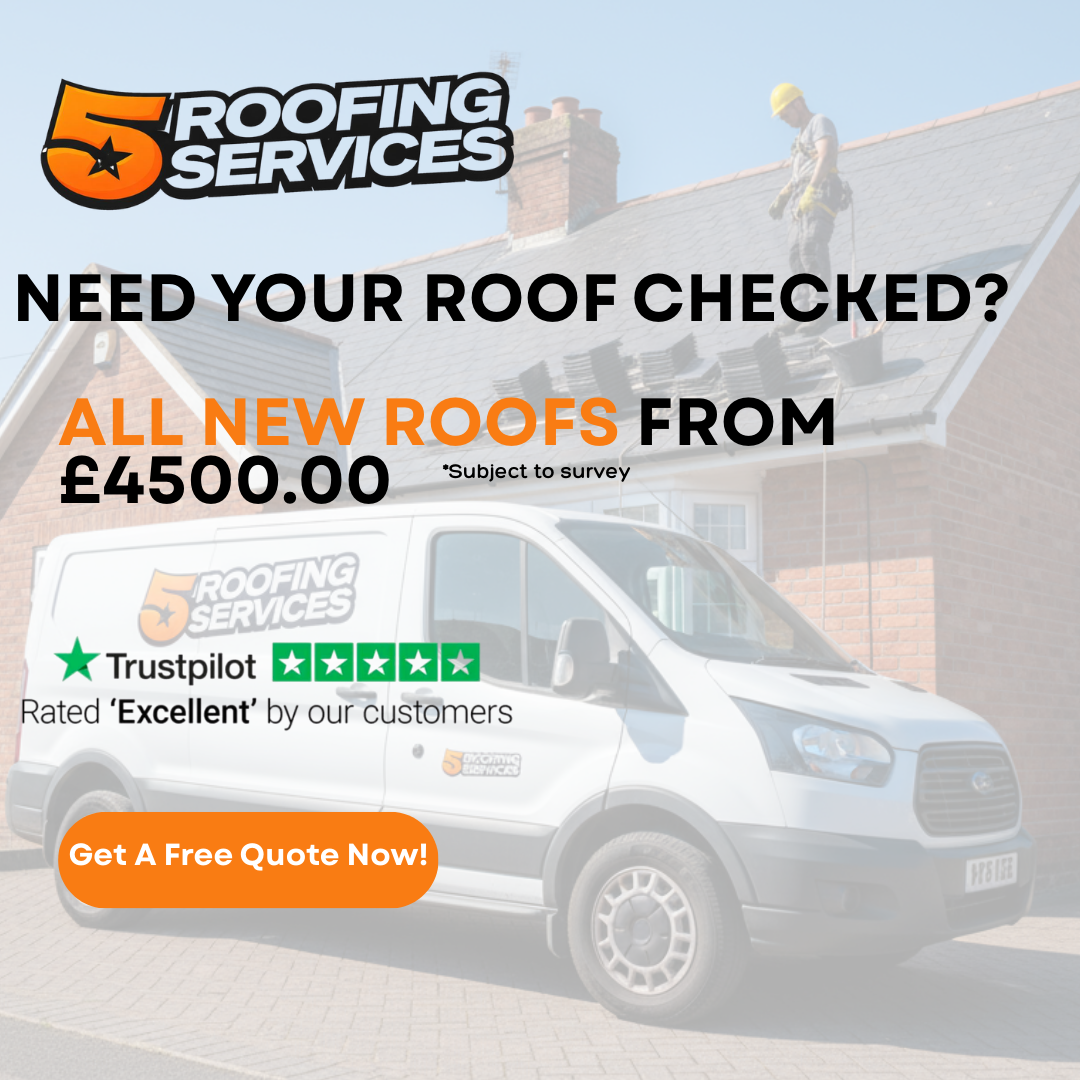 5 Star Roofing Leicester Facebook ad