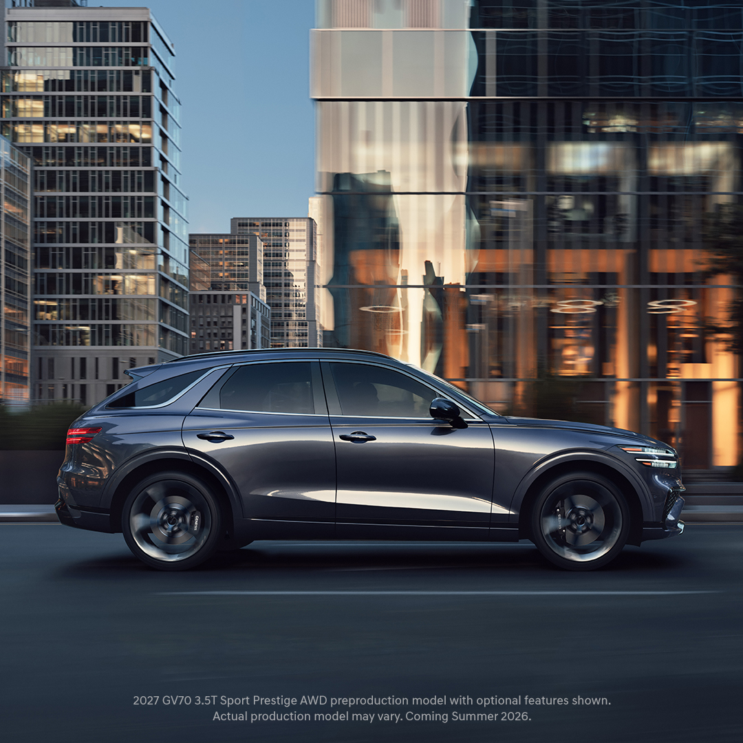 Genesis USA Facebook ad: Let every mile move you.