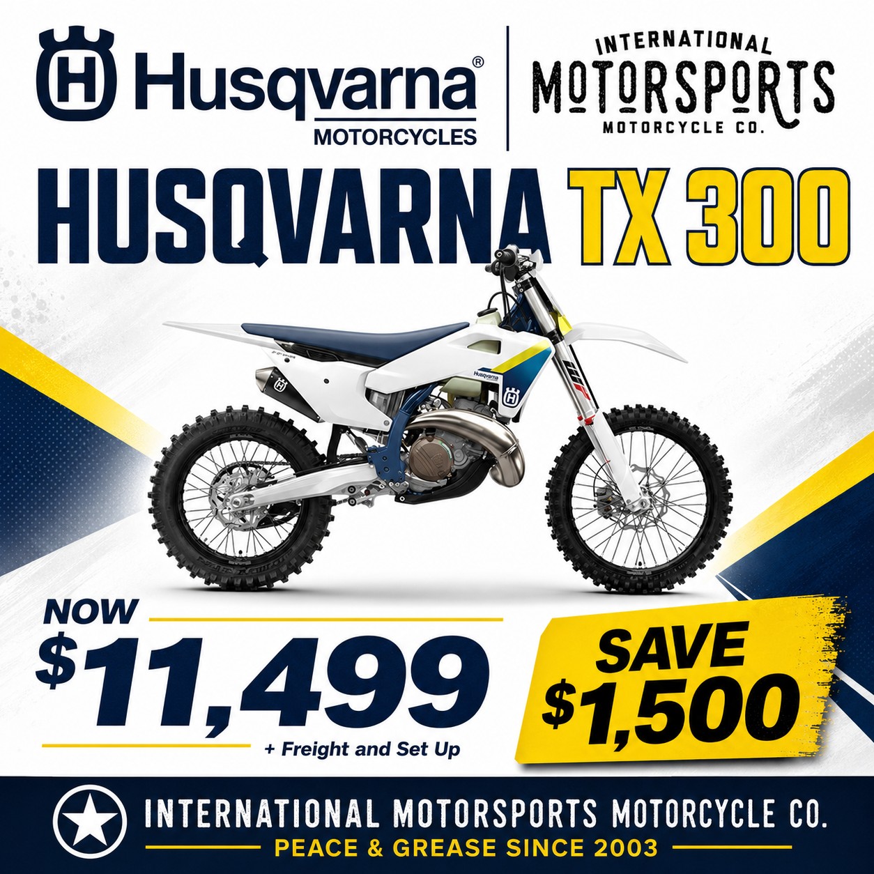International Motorsports Motorcycle Company Facebook ad