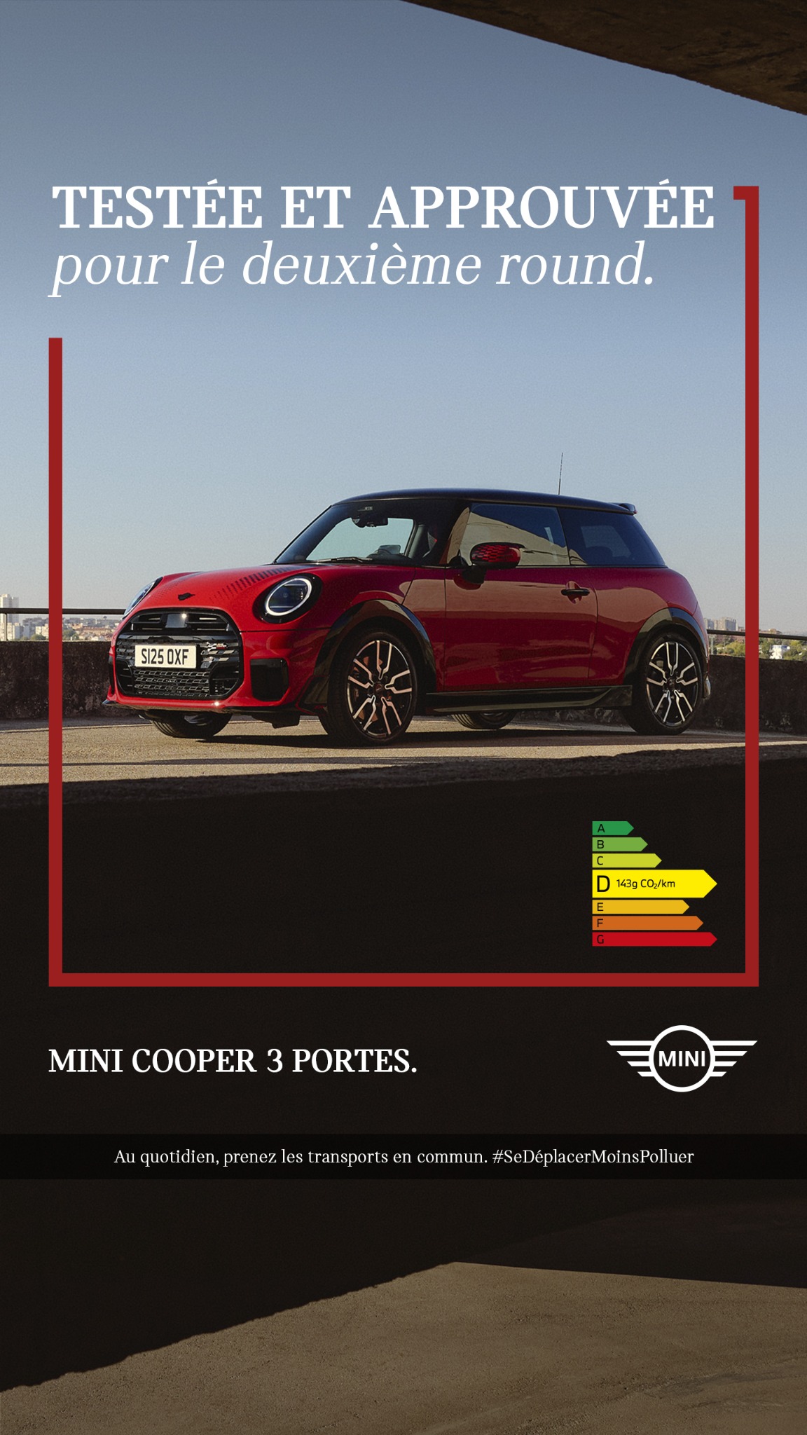 MINI Facebook ad