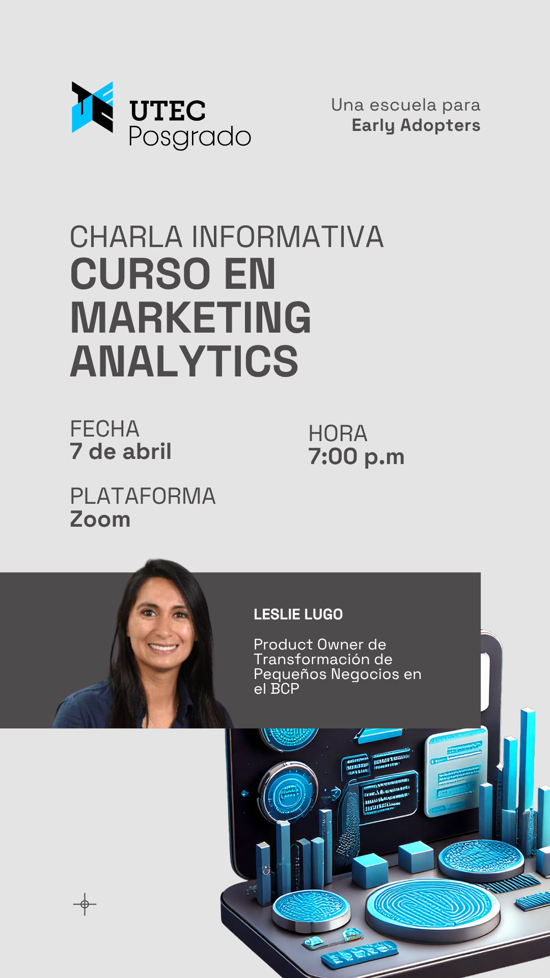 UTEC Posgrado Facebook ad