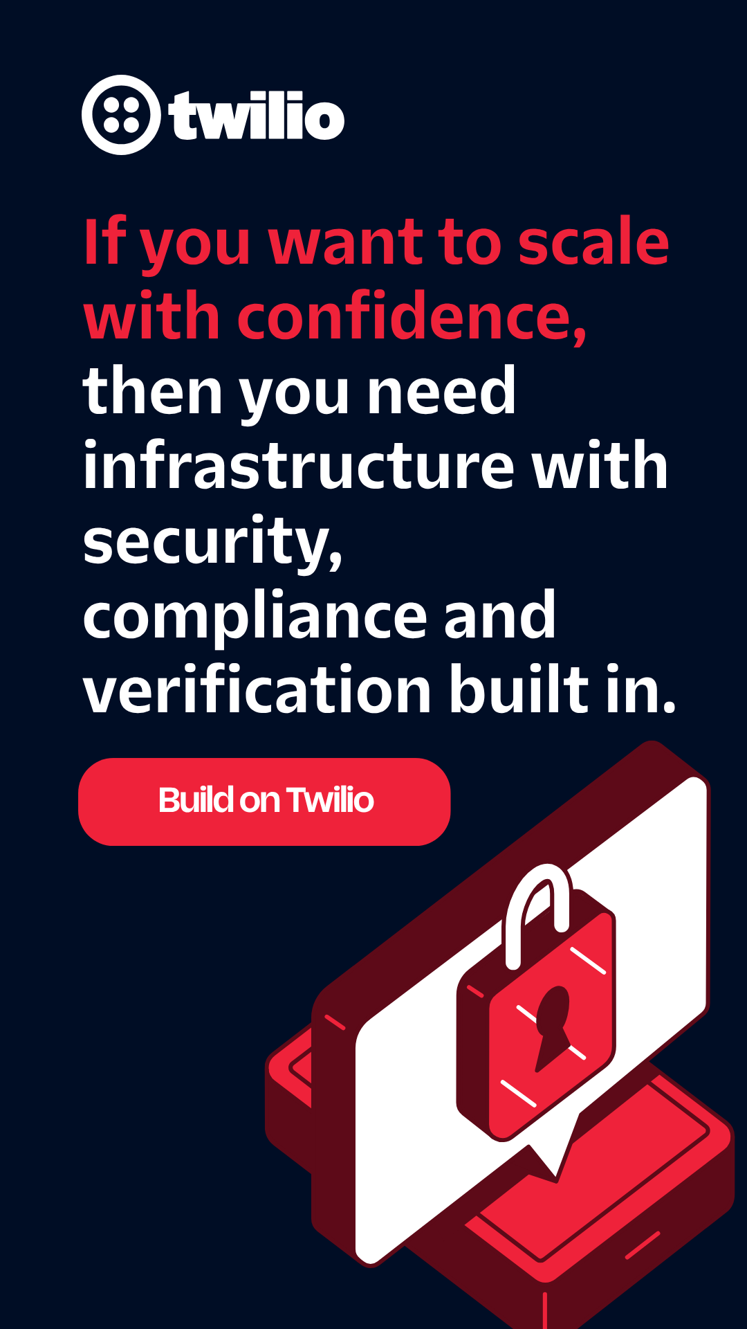 Twilio Facebook ad