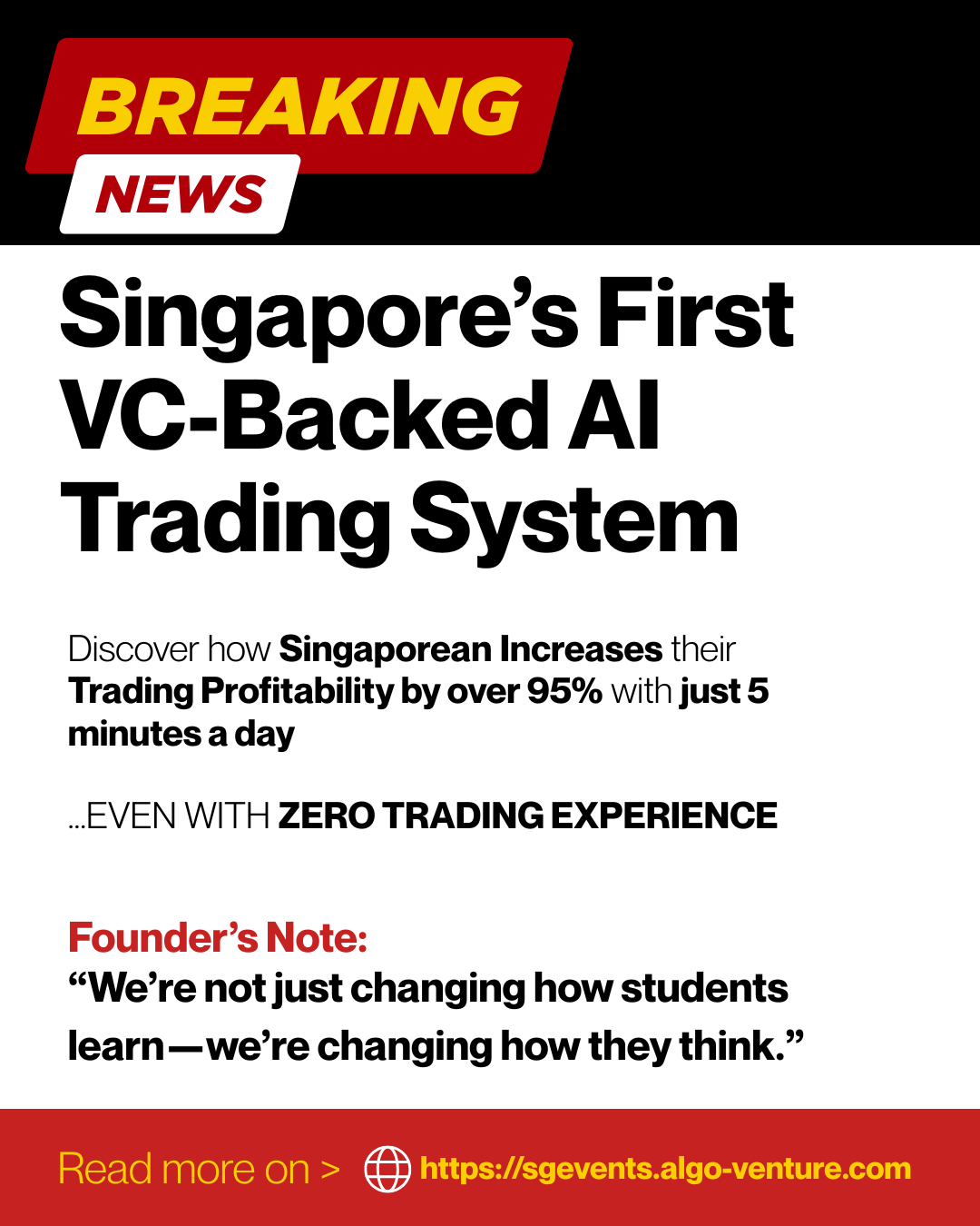 AITradingMastery Facebook ad