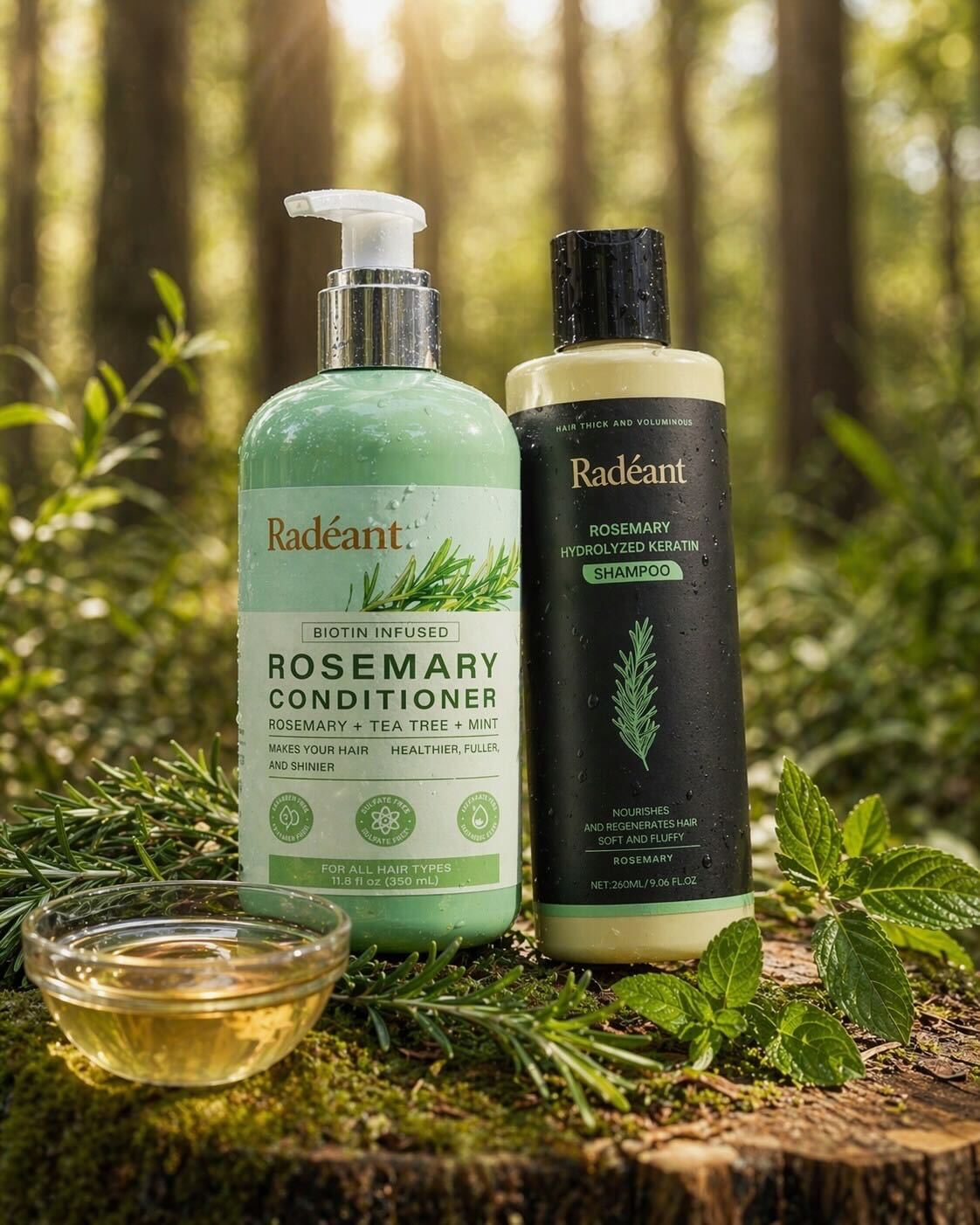 Radiant Root Facebook ad