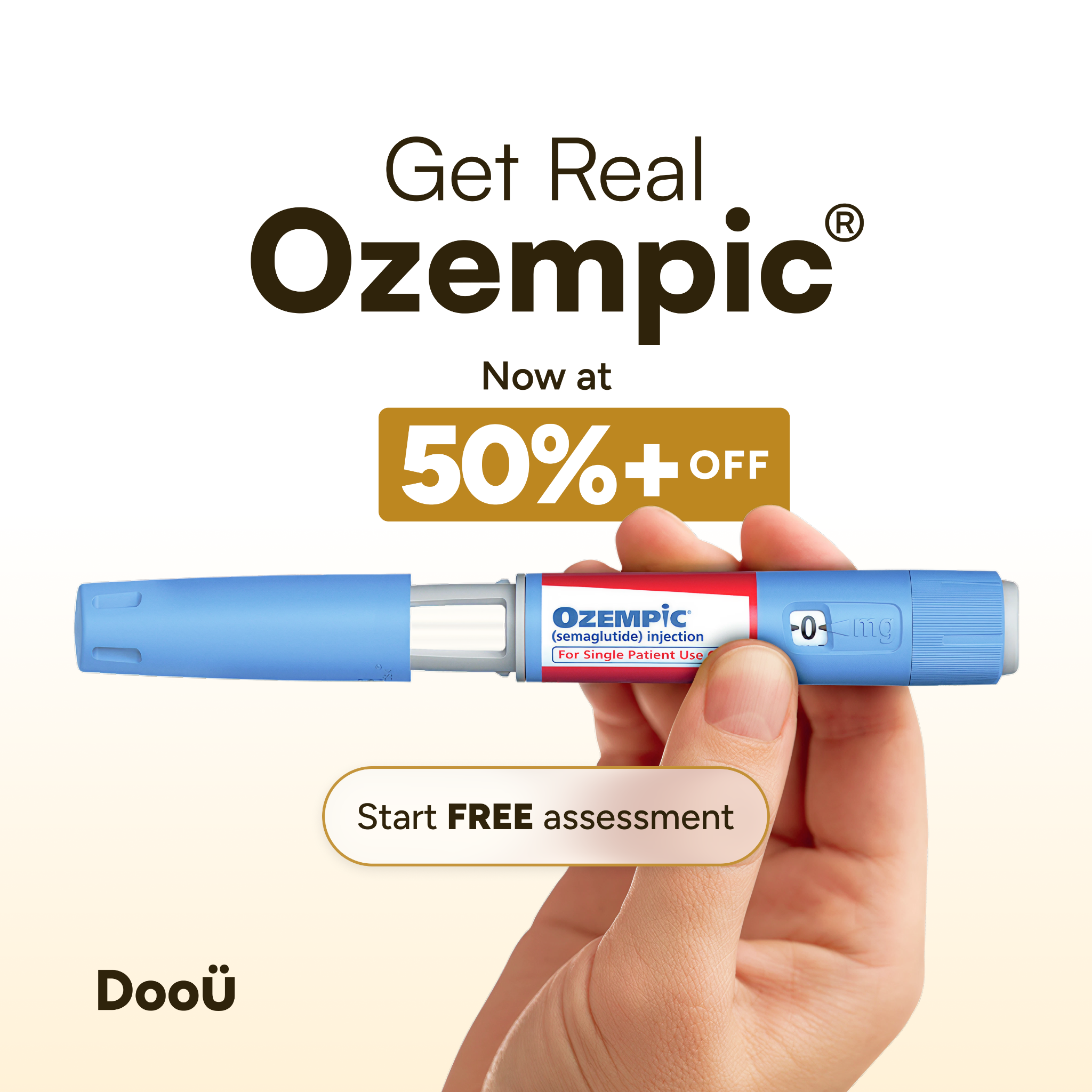 DooÜ Health Facebook ad: $0 Initial Consult