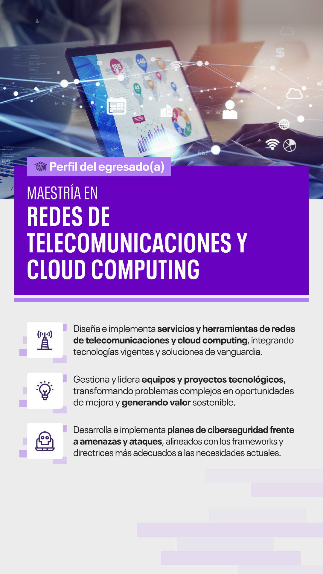 Universidad Continental Posgrado Facebook ad