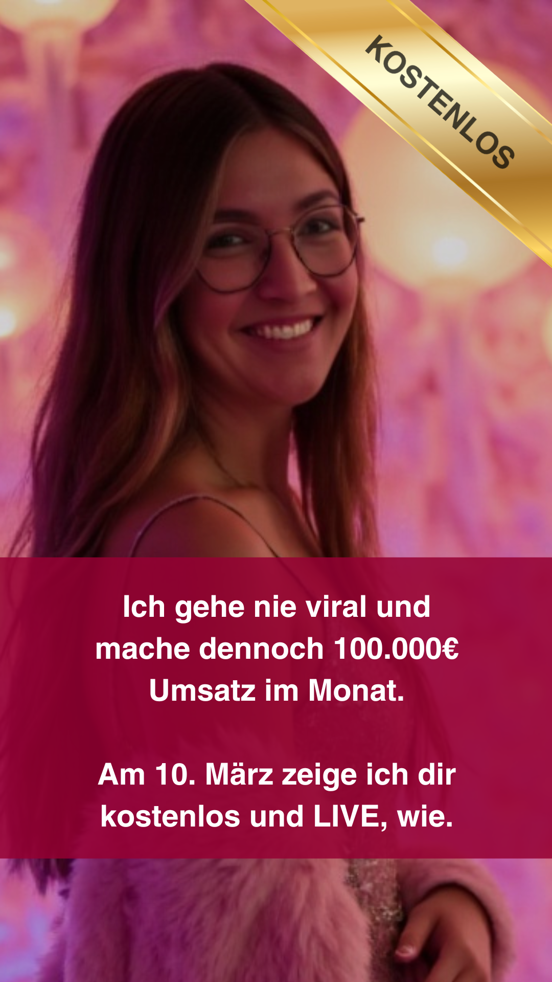 Julia Trost - Online Unternehmensaufbau Facebook ad