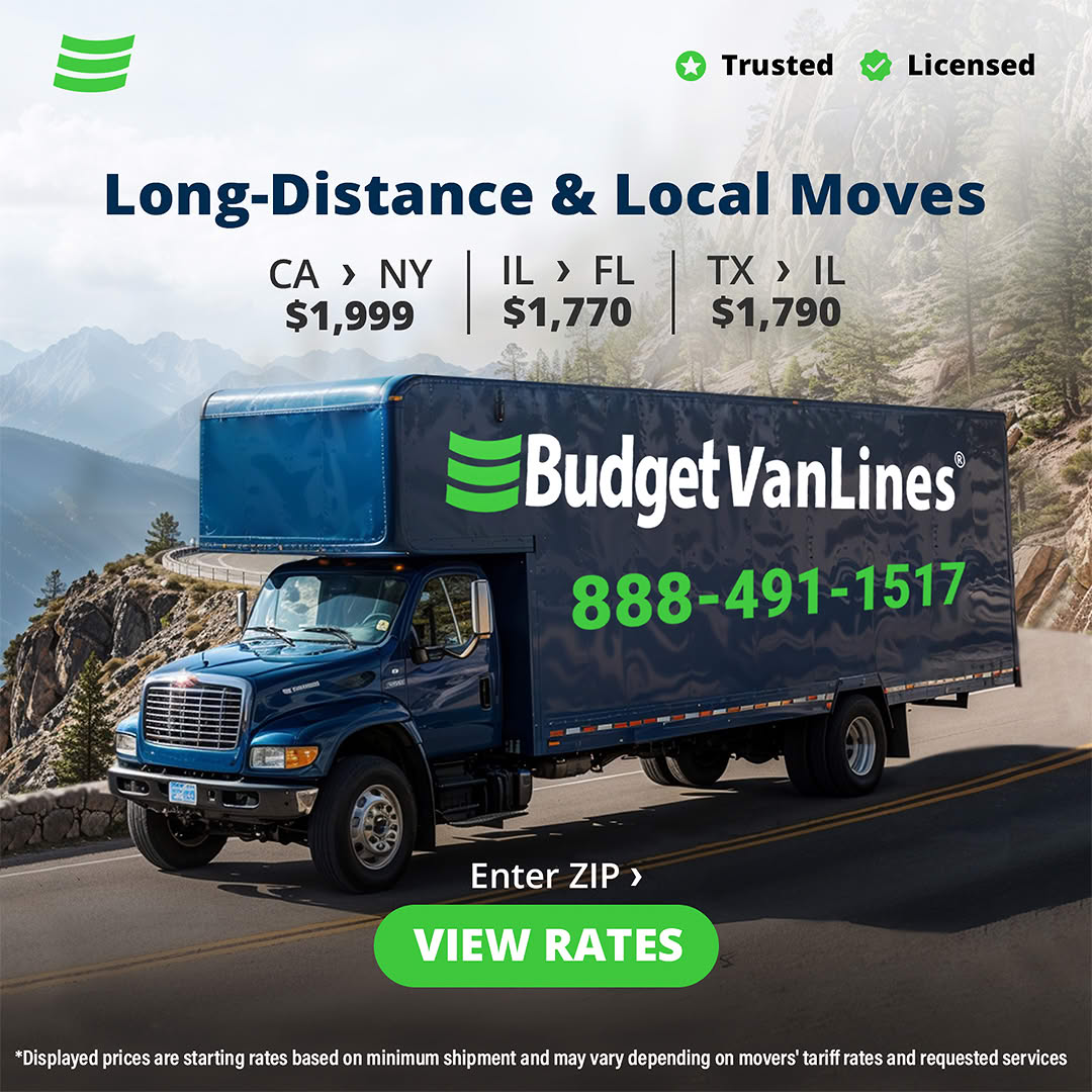 Budget Van Lines Facebook ad