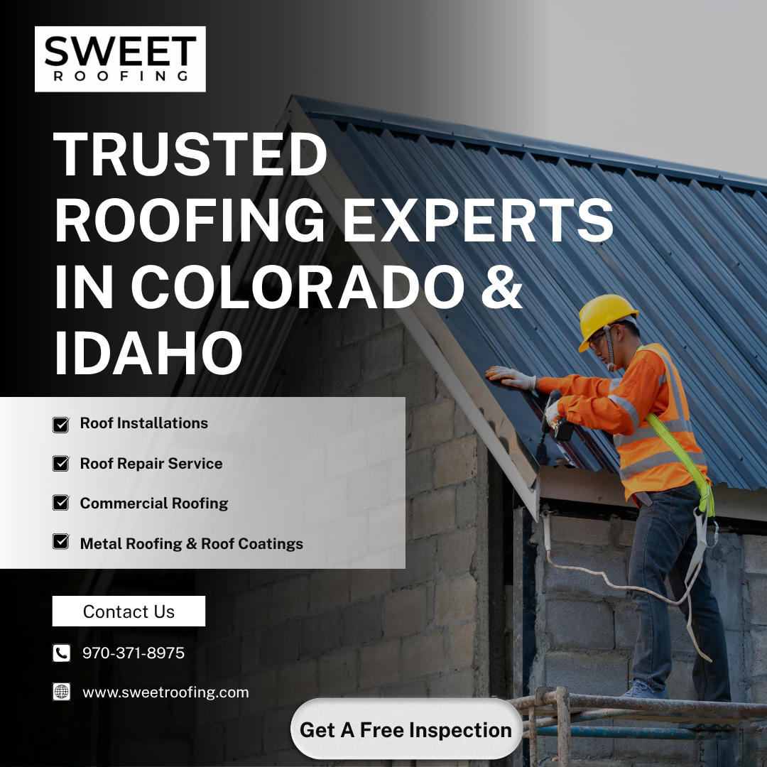 Sweet Roofing Facebook ad