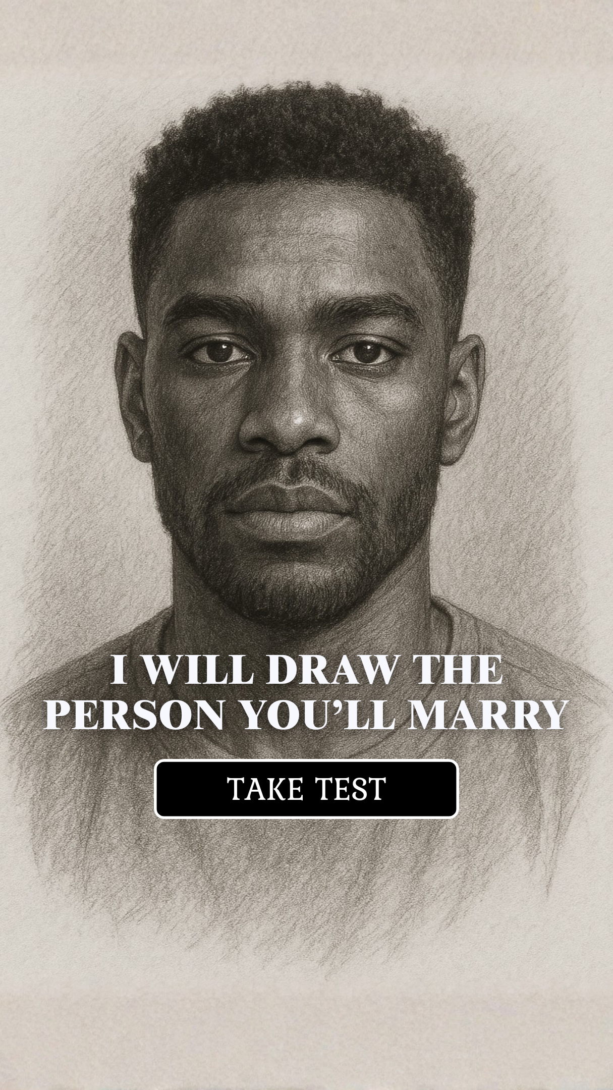 Soulmate Drawing Facebook ad: Take quiz and check it out!