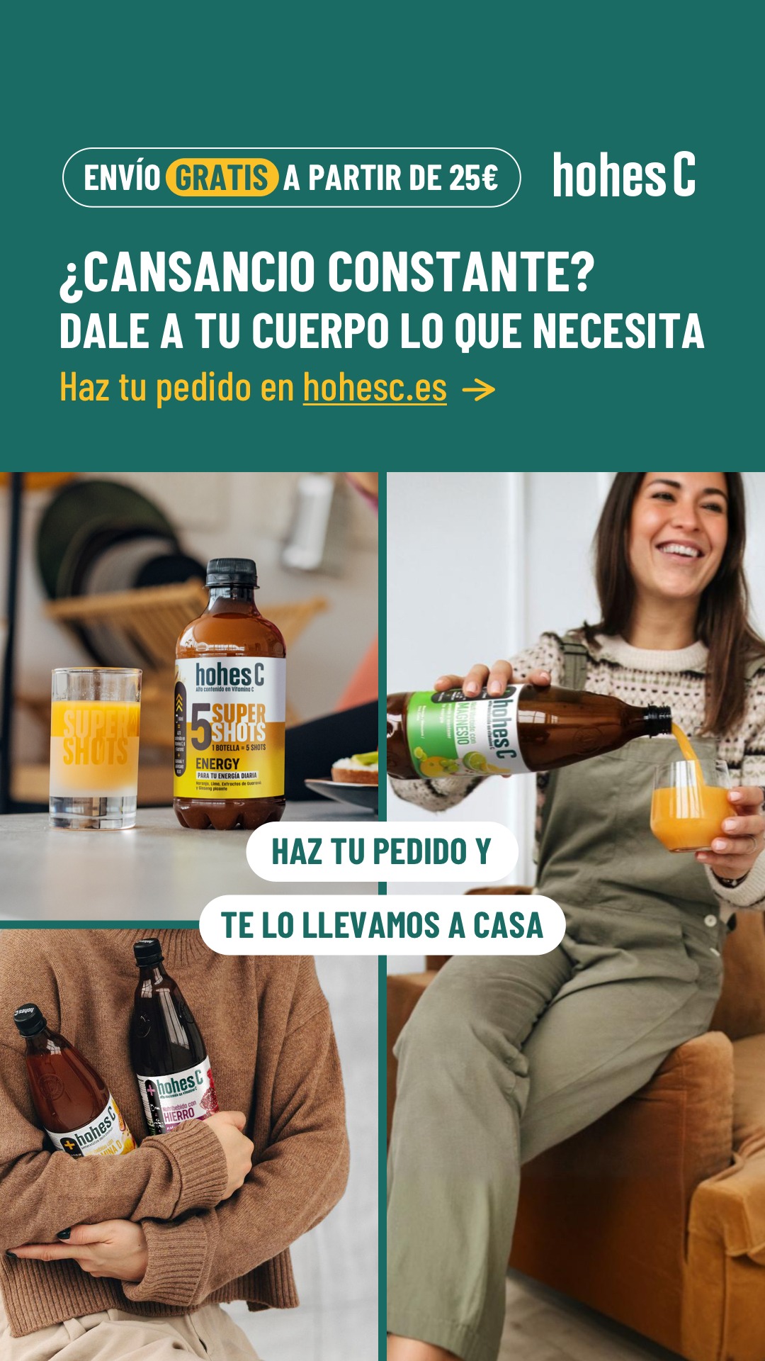 hohes C España Facebook ad from Feb 3, 2026