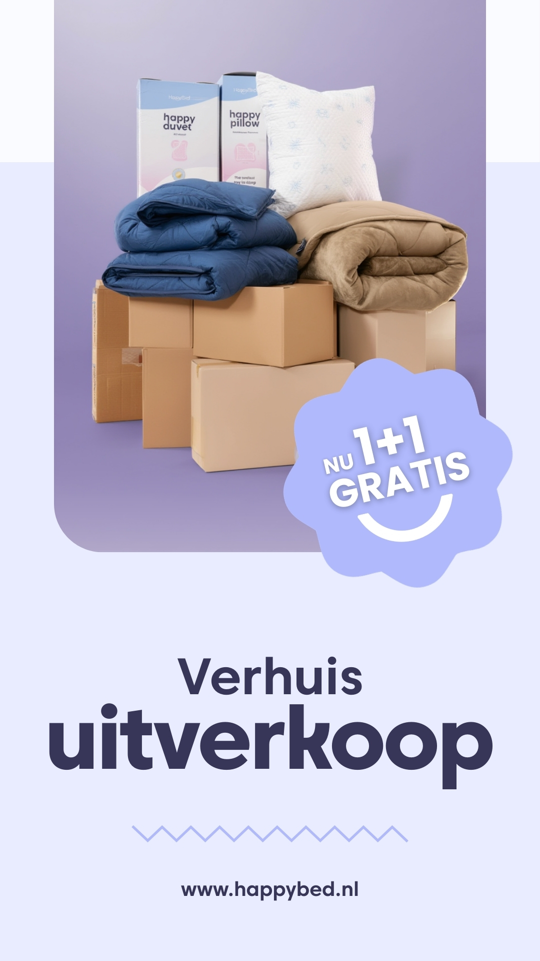 HappyBed Facebook ad