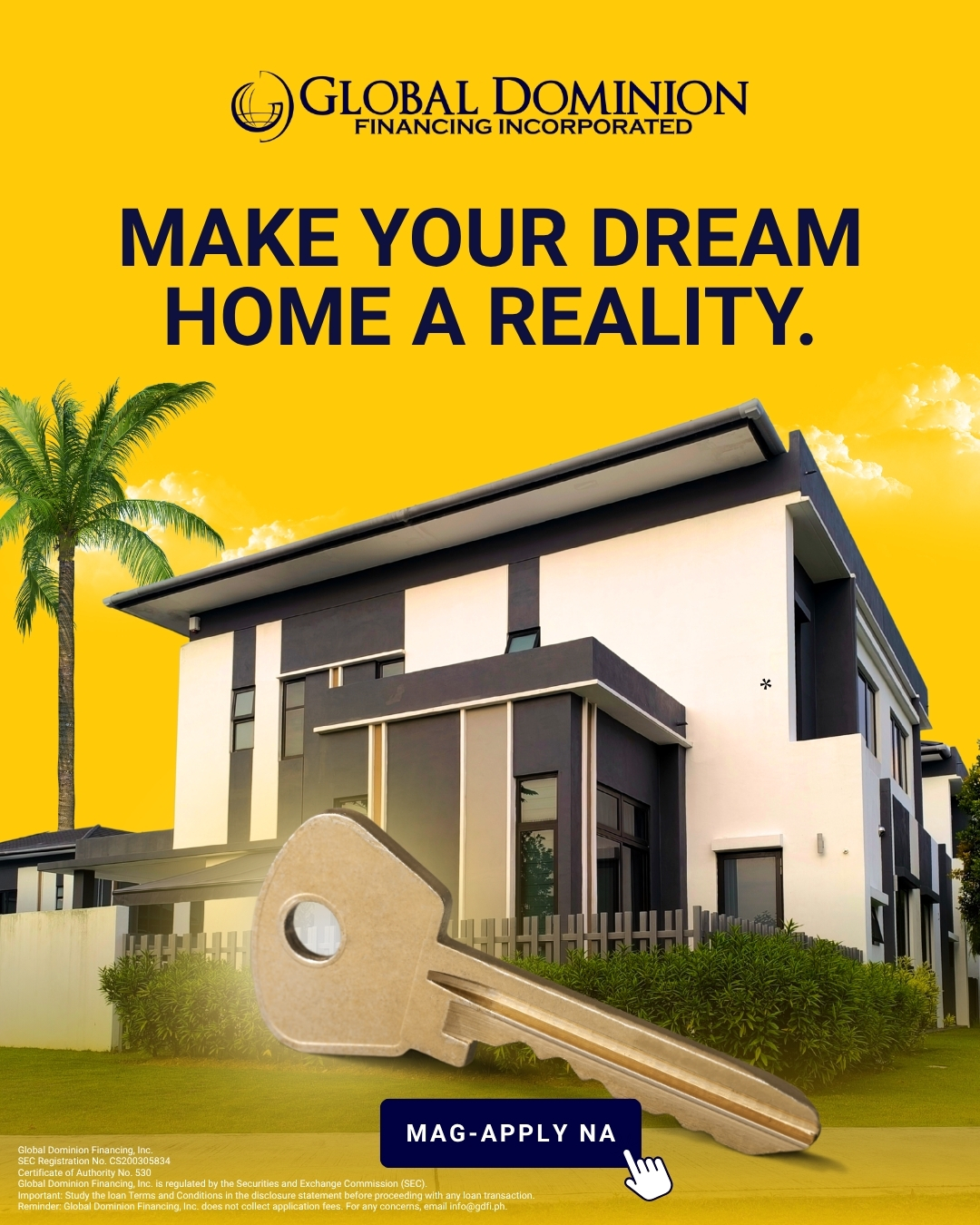 Global Dominion Financing, Inc. Facebook ad