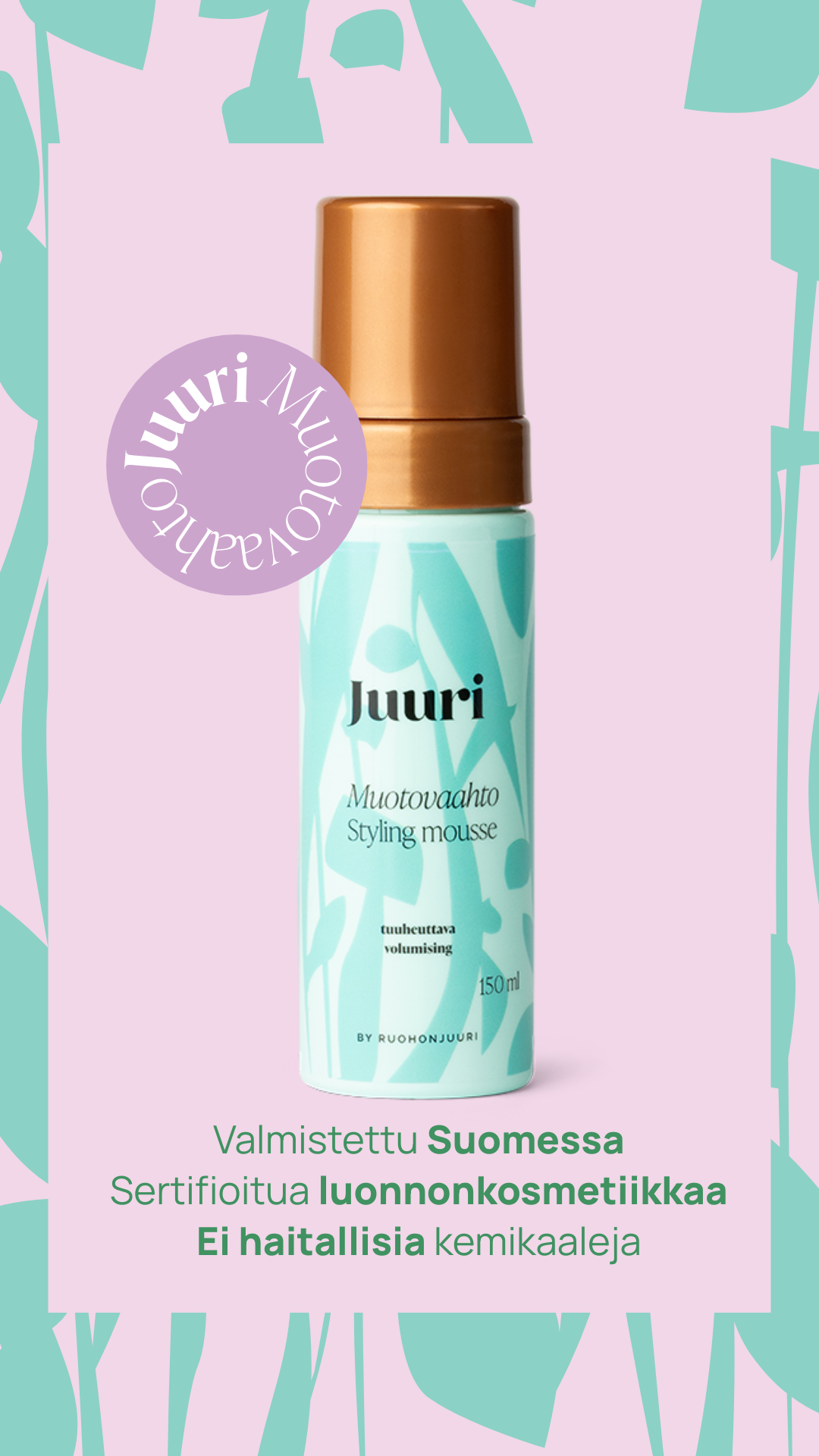 Ruohonjuuri Facebook ad