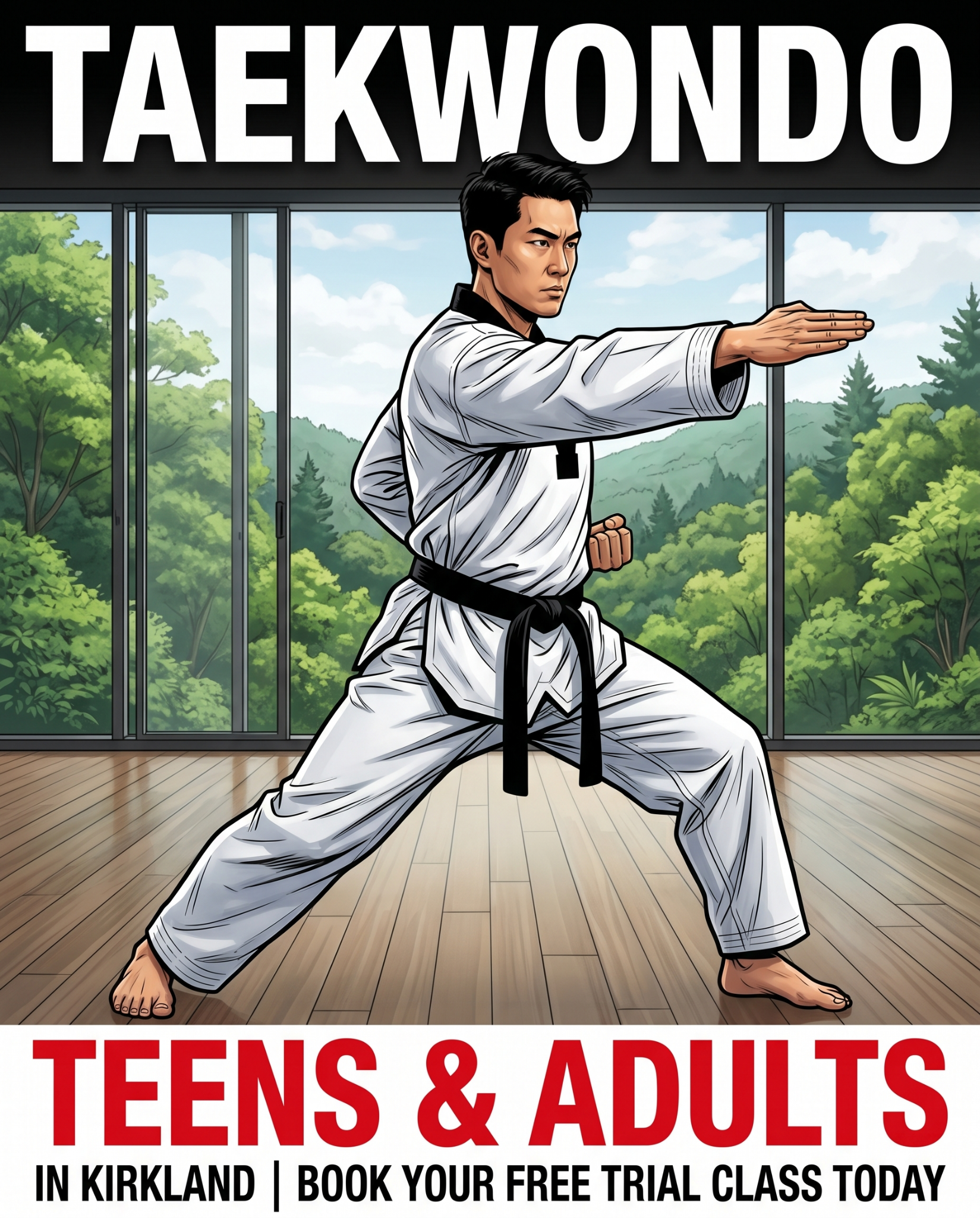 Eastside Taekwondo Tigers Facebook ad