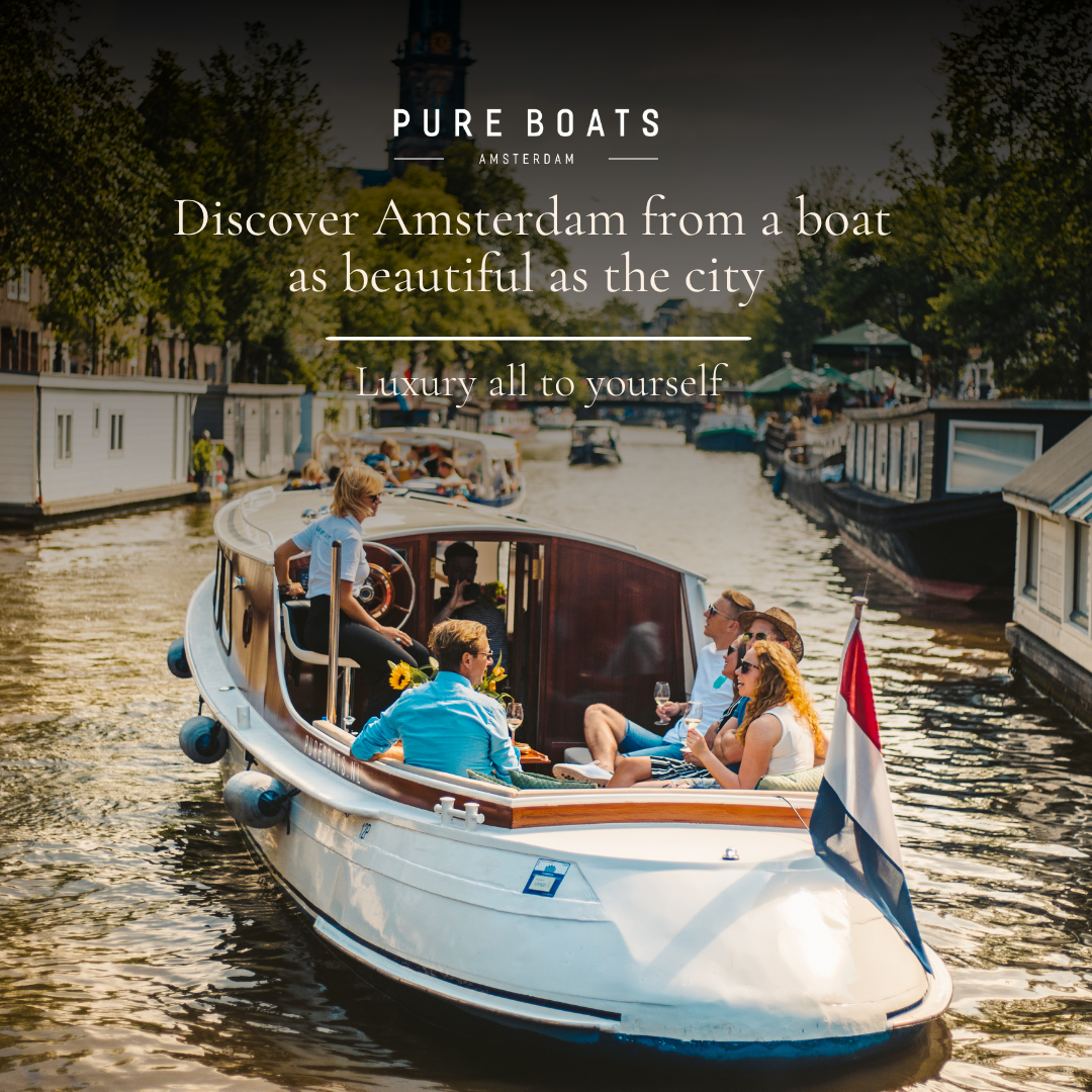 Pure Boats Amsterdam Facebook ad