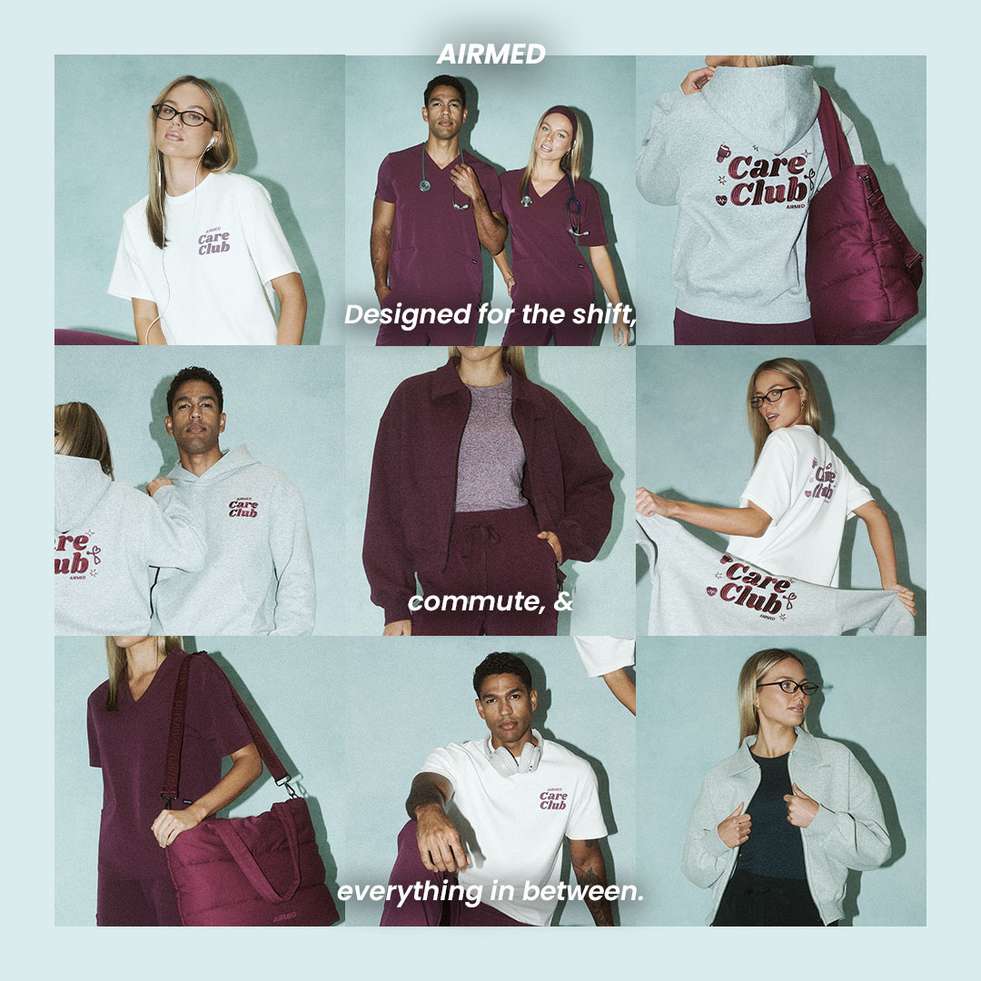 Airmed Scrubs Facebook ad