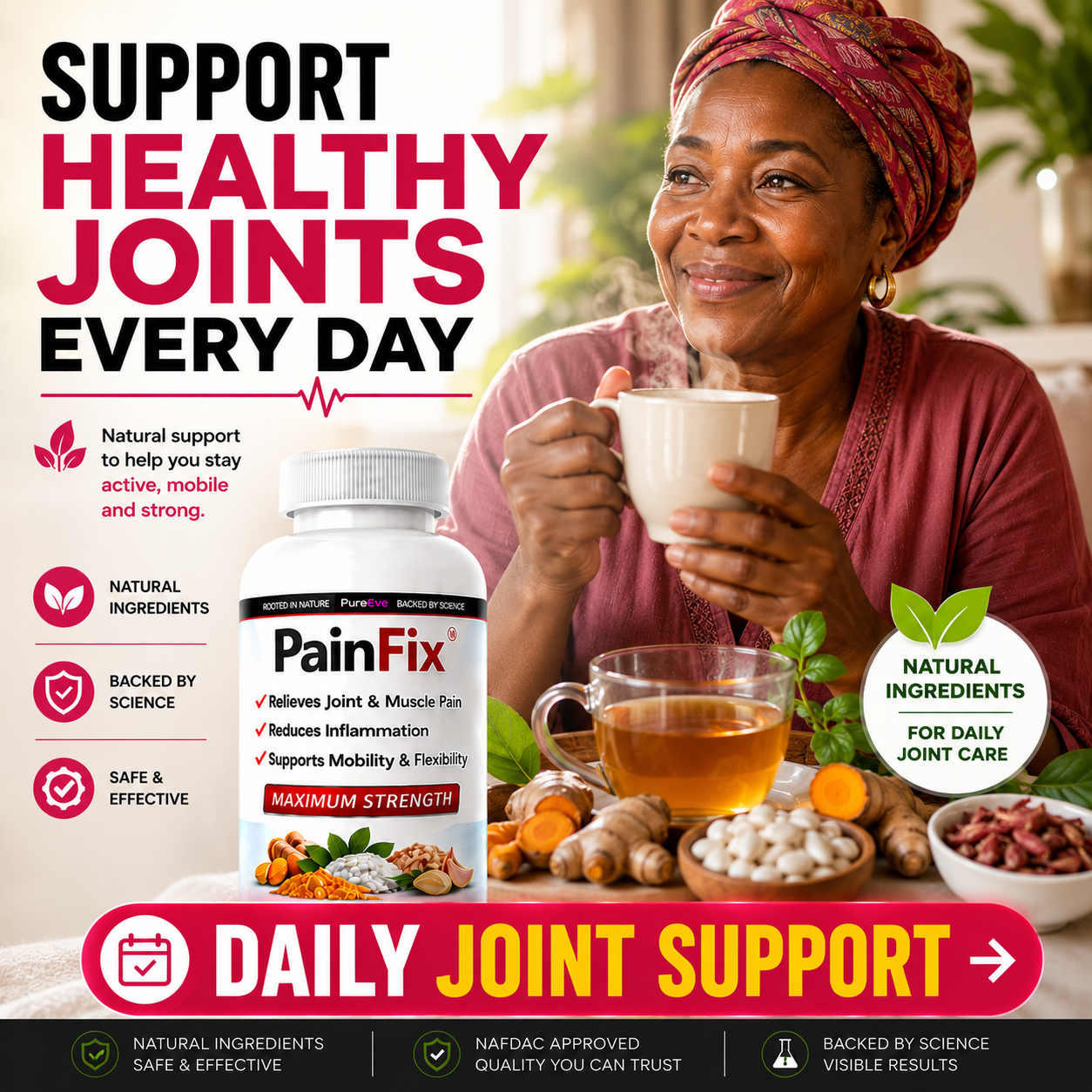 PainFix Facebook ad