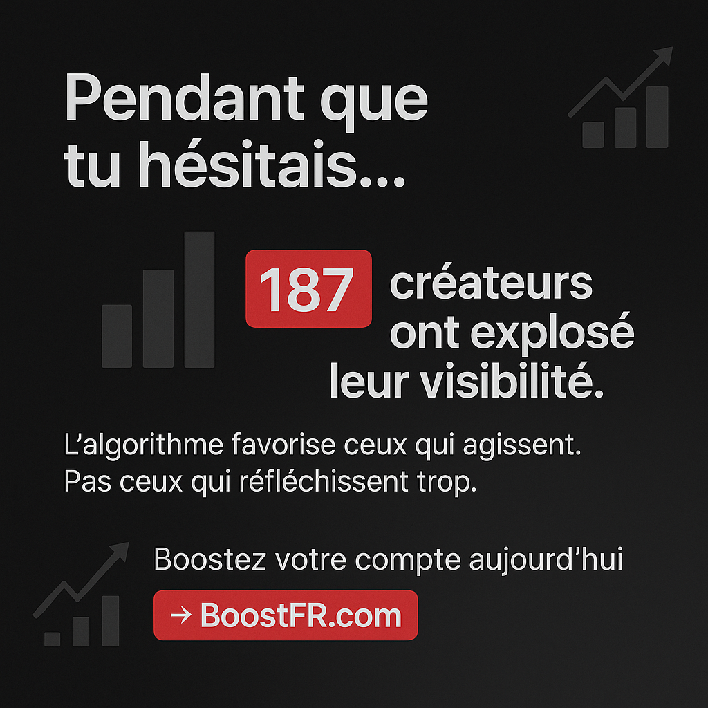 Boostfr Facebook ad