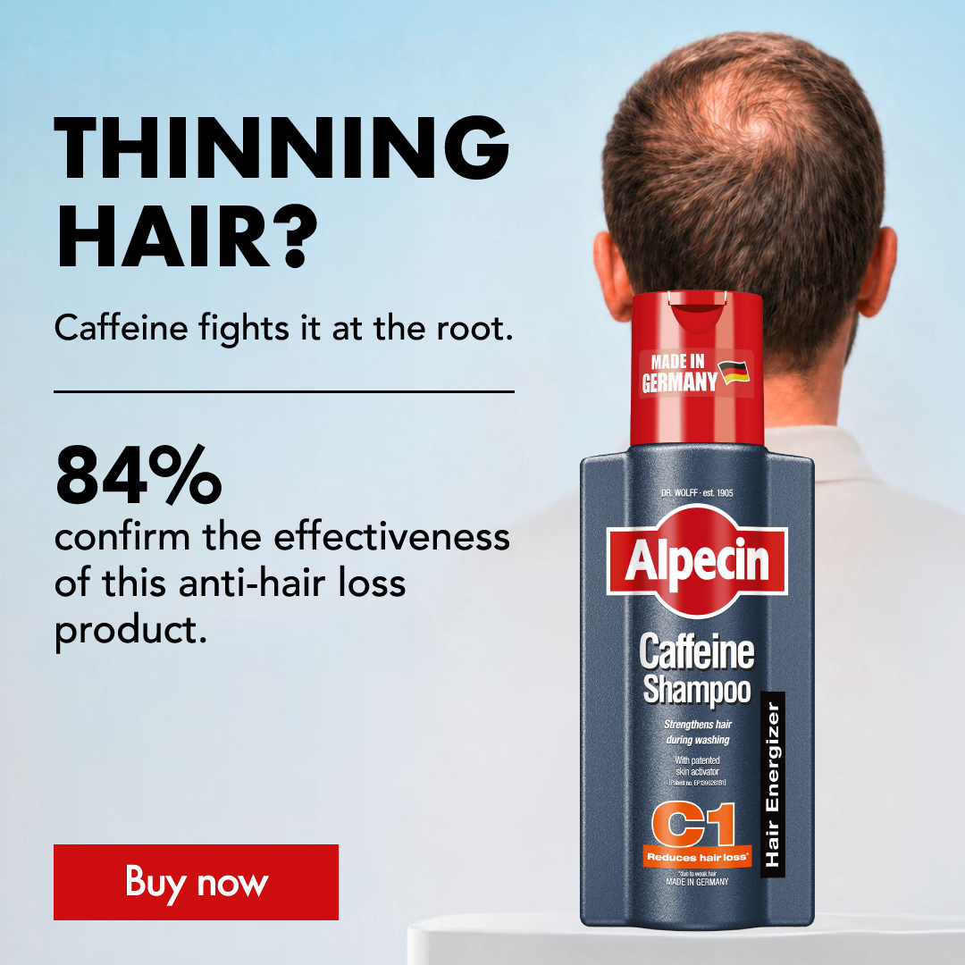 Alpecin Facebook ad