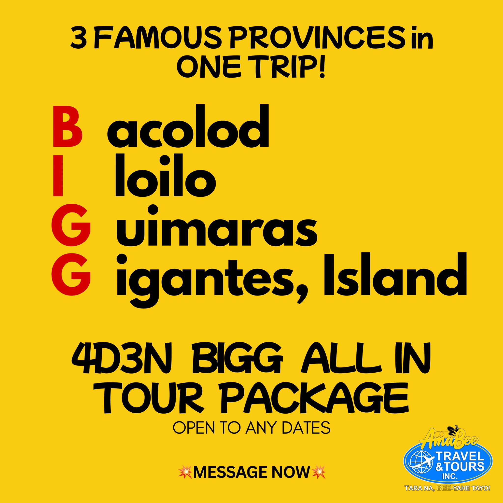AmaBee Travel and Tours Inc. Facebook ad