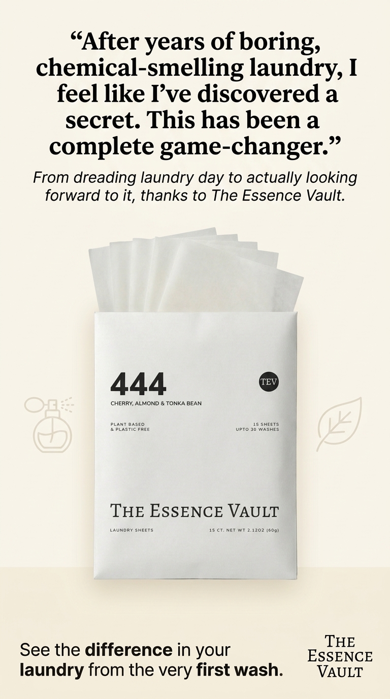 The Essence Vault Facebook ad