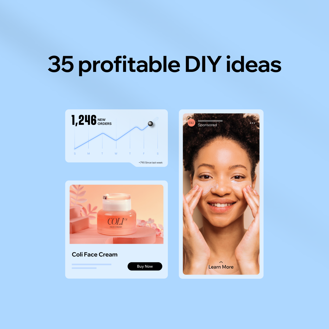 Wix Facebook ad
