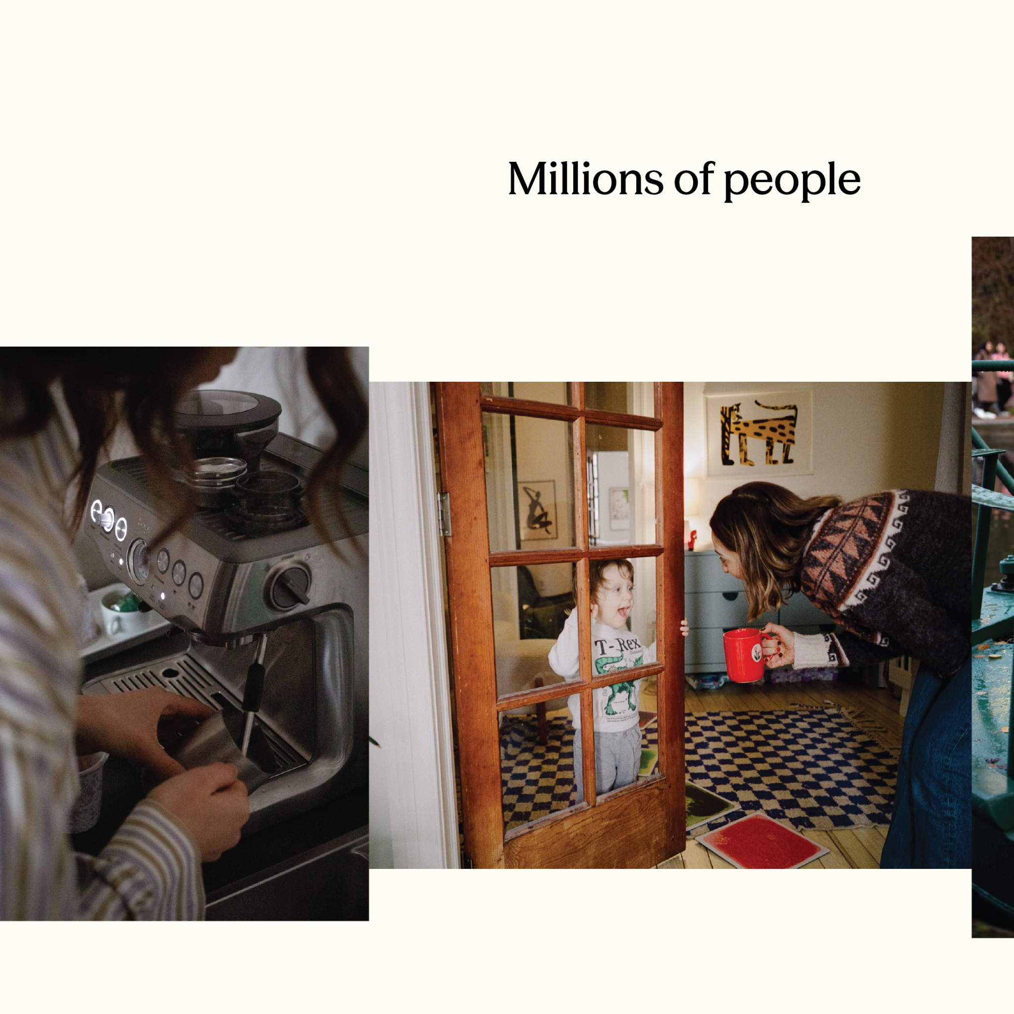 Sage Appliances UK Facebook ad: Every morning, millions begin here.