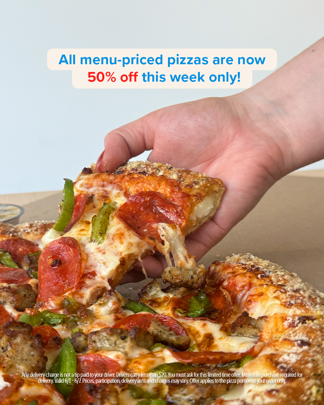 Domino's Pizza Facebook ad