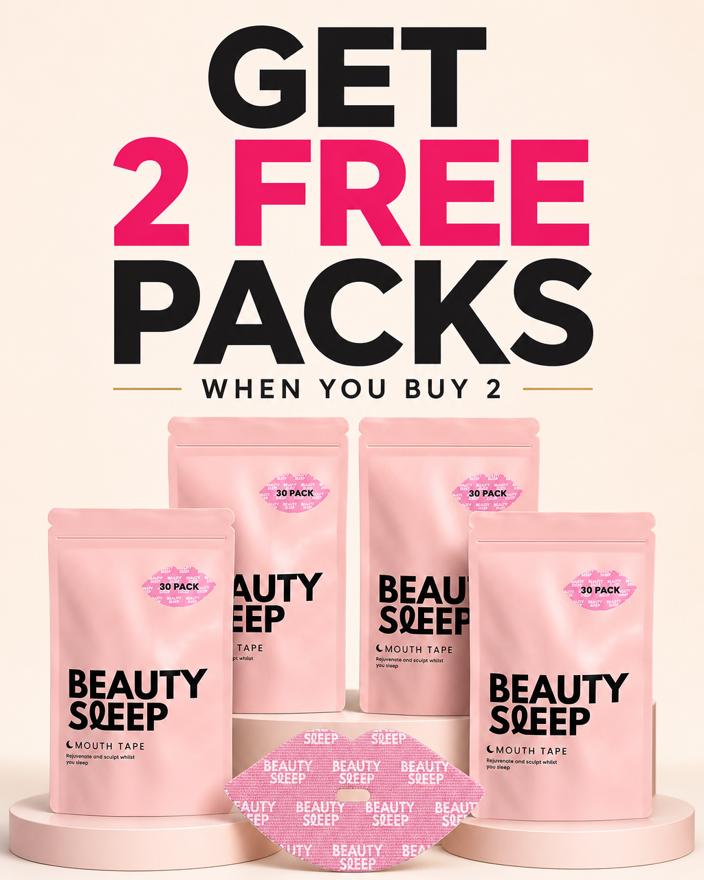 Beauty Sleep Facebook ad