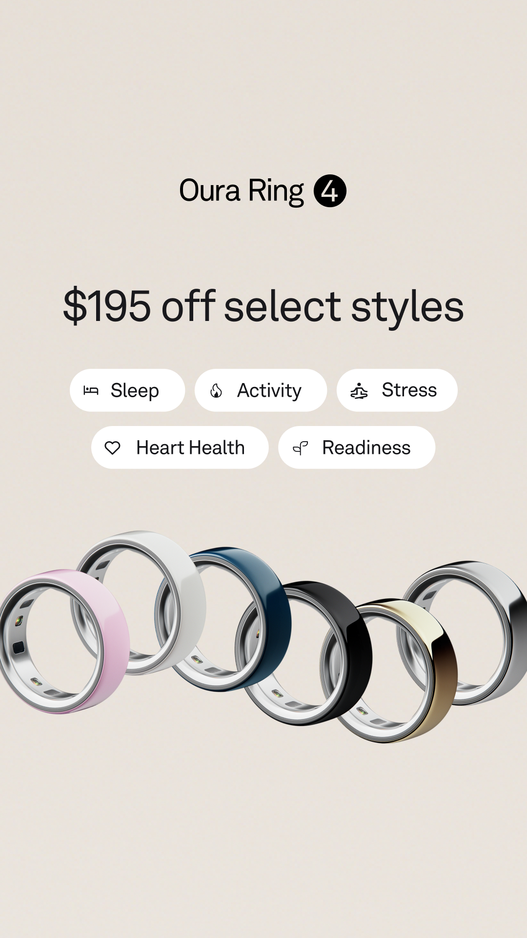 ŌURA Facebook ad