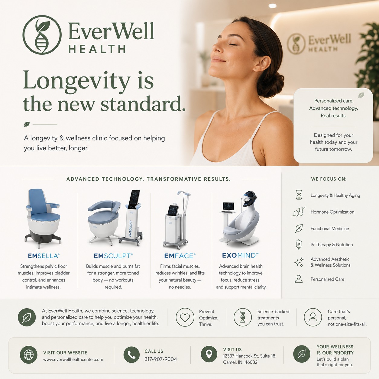 EverWell Health Indy Facebook ad: Carmel now has a new destination for advanced…