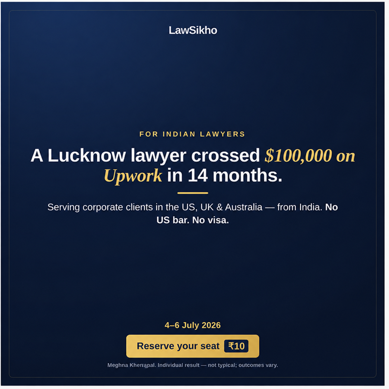 Skill Arbitrage Facebook ad