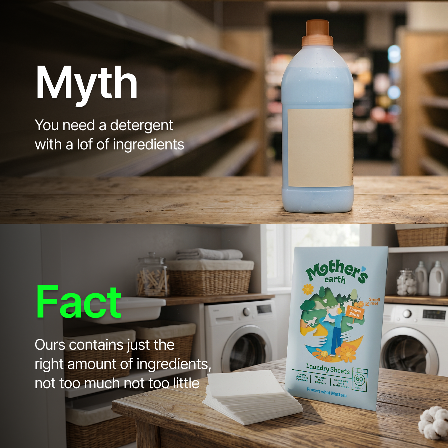 Mothers Earth Facebook ad