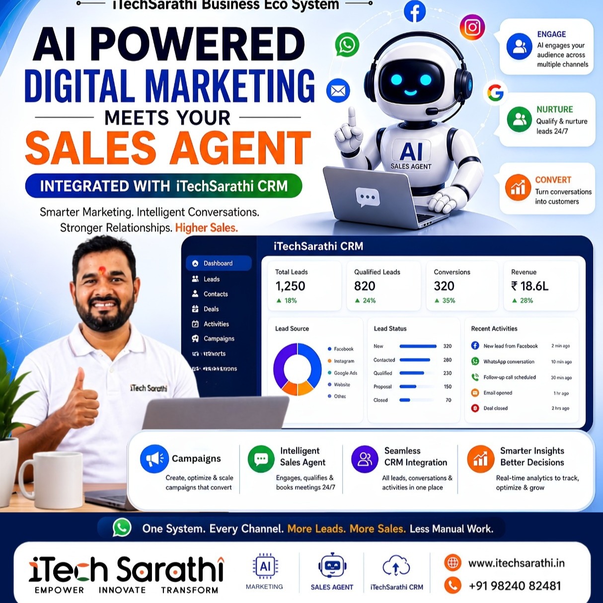 Itech Sarathi Facebook ad