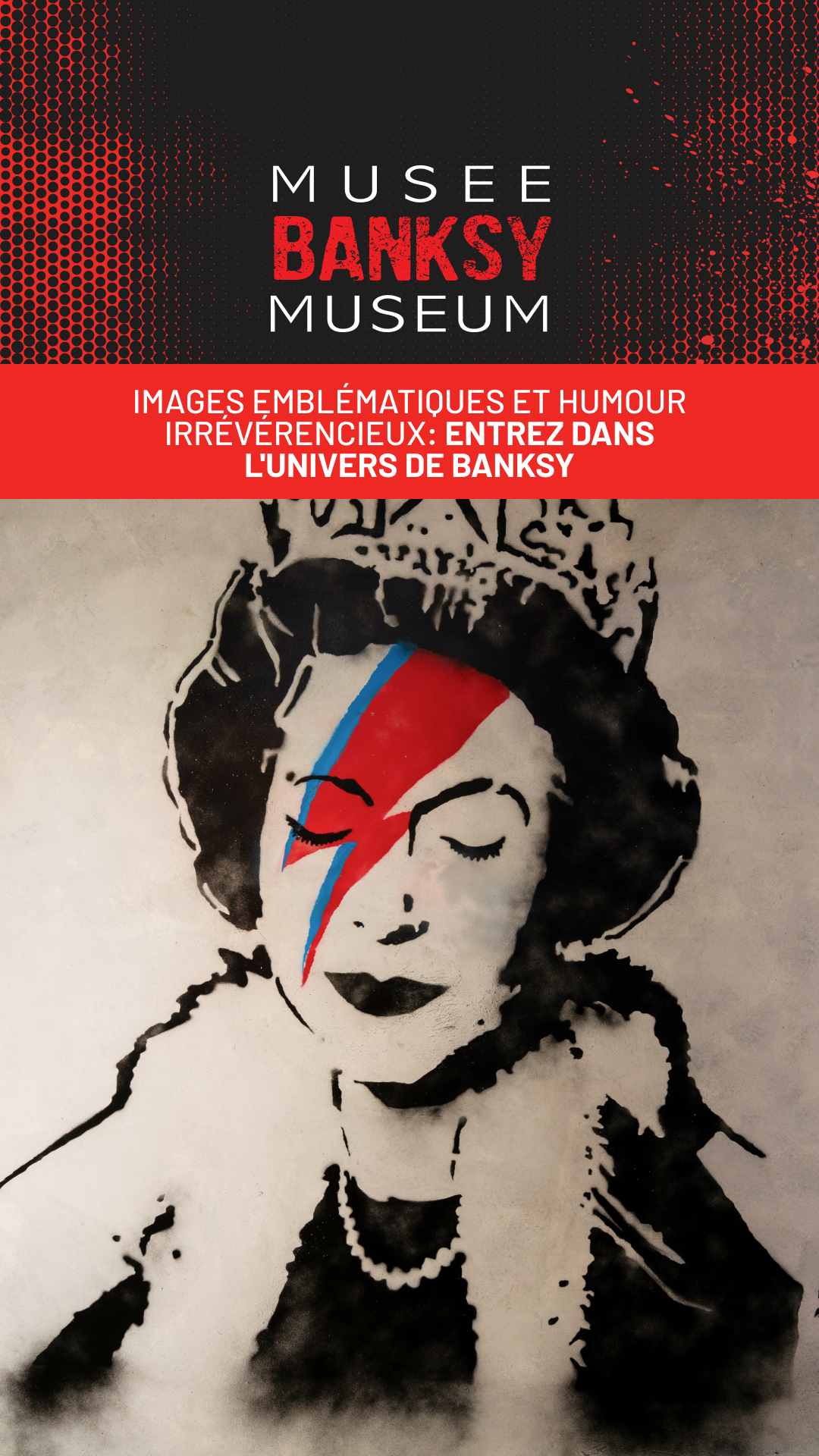 Musée Banksy Paris Facebook ad