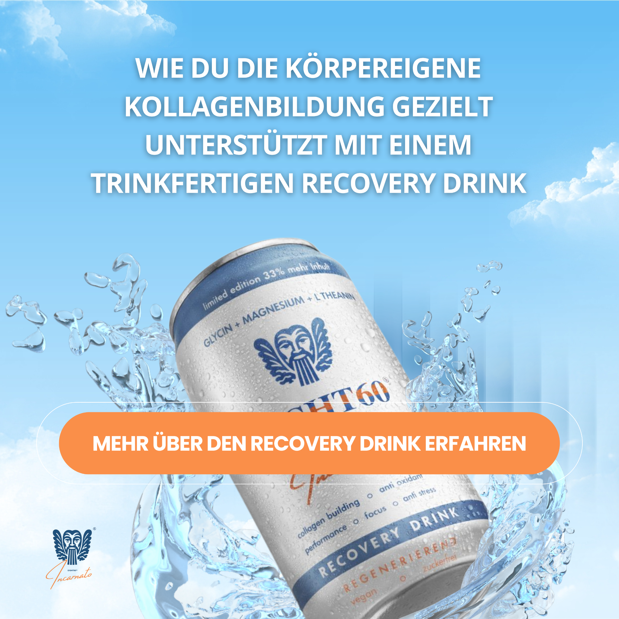 Incarnato von Eight60 Facebook ad: Regeneration die deinen Muskelaufbau wirklich unterstützt