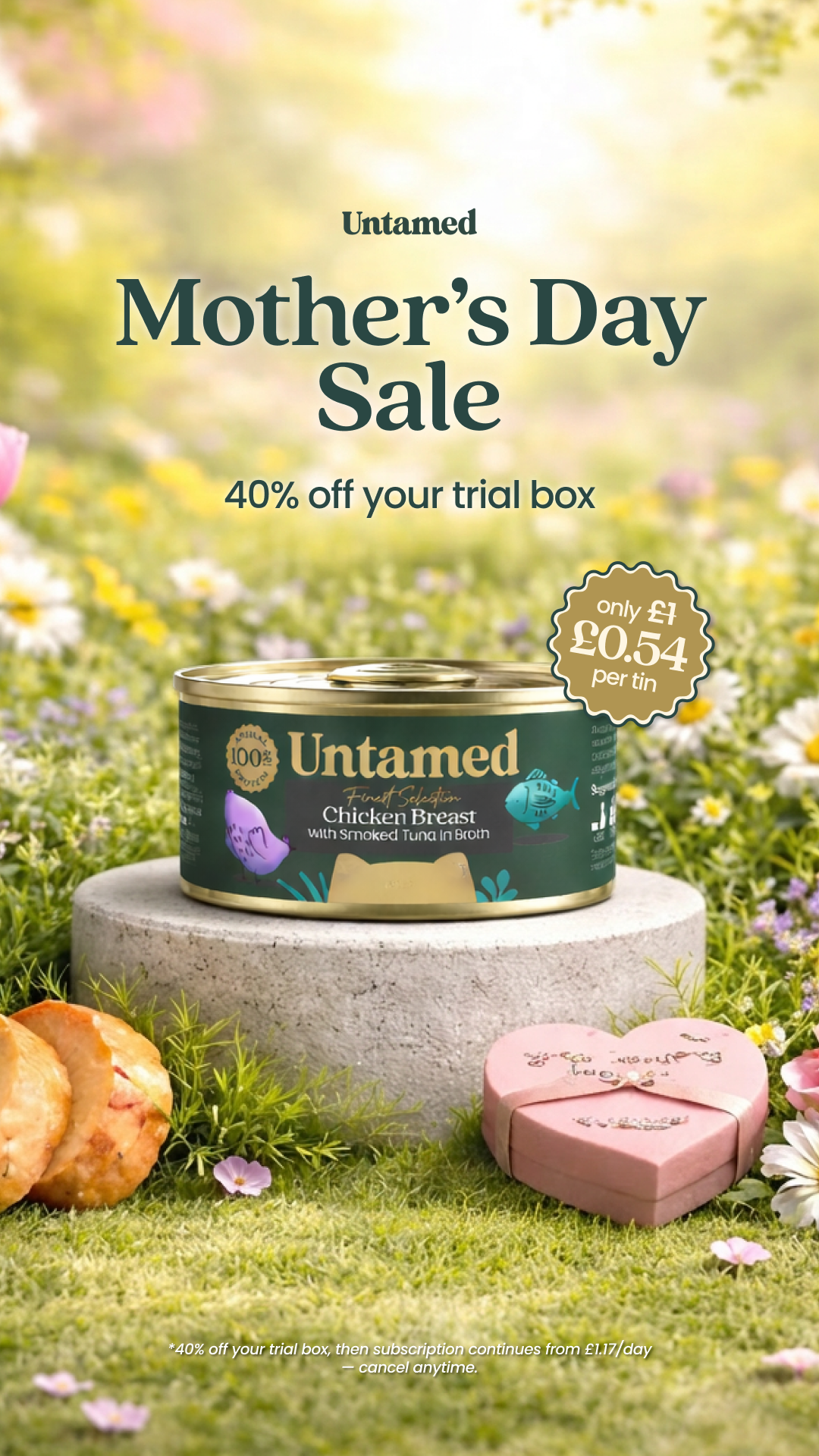 Untamed Facebook ad