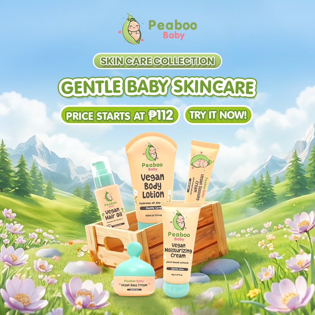 Peaboo Baby Facebook ad: Your New Baby Care Favorite