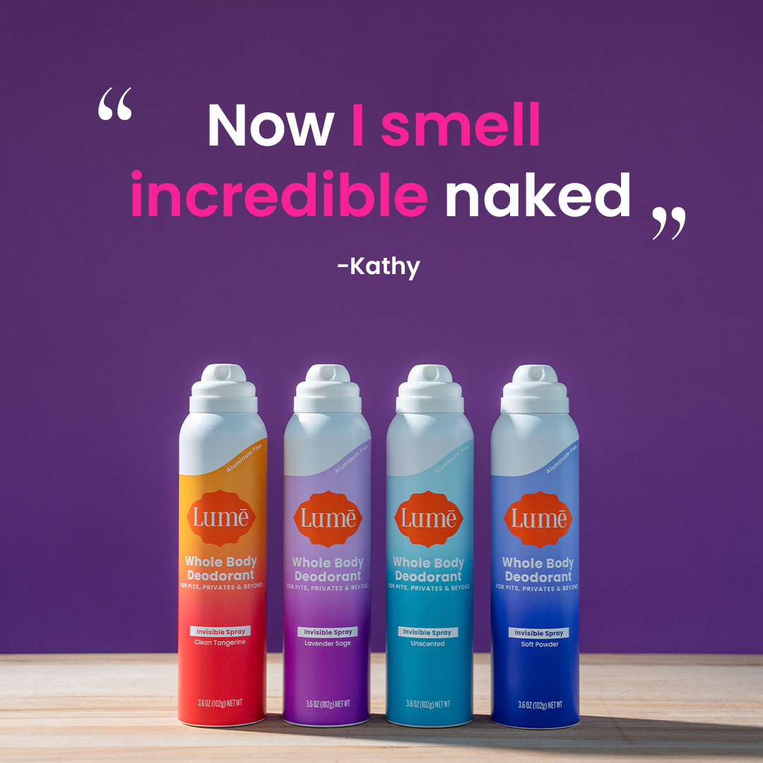Lume Deodorant Facebook ad