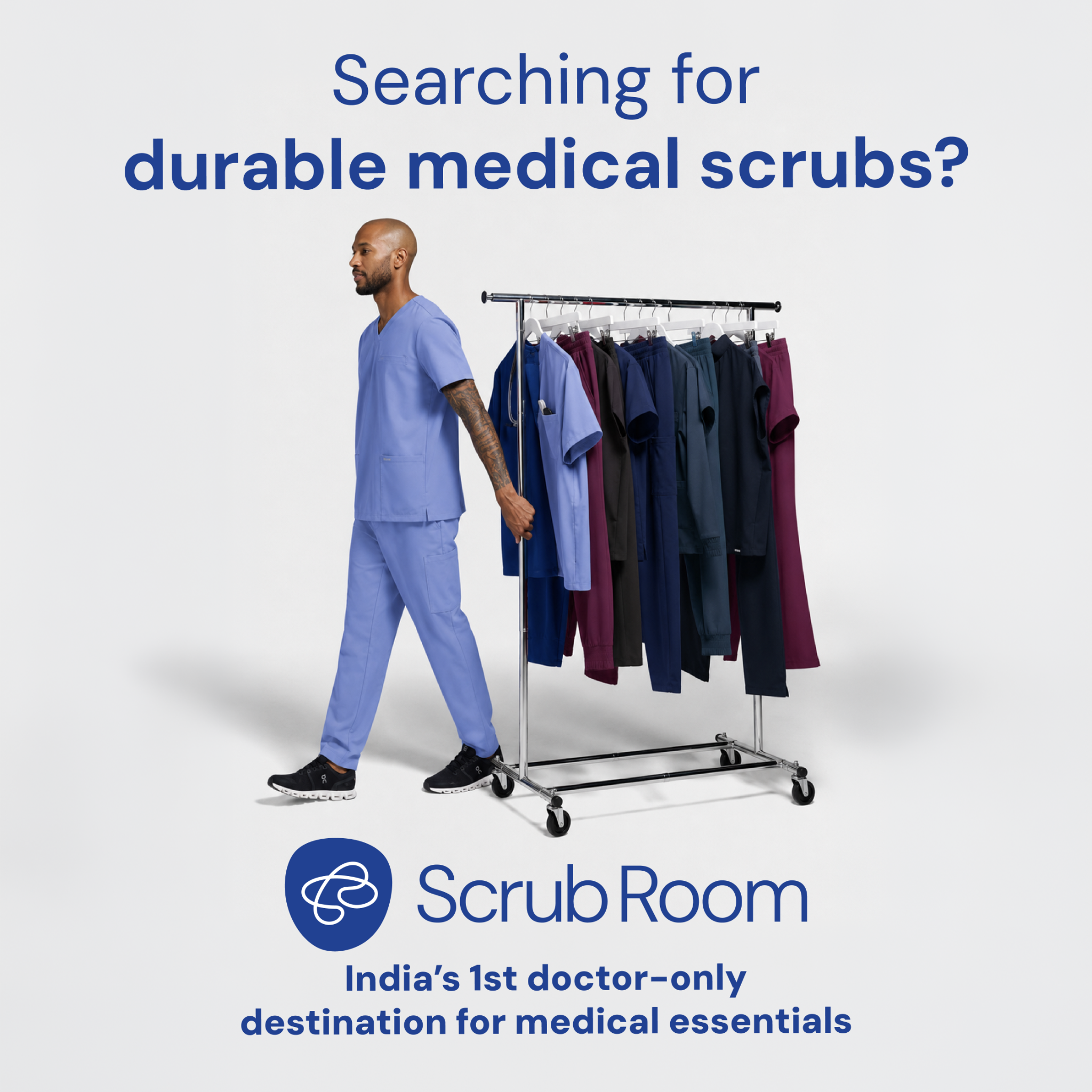 Scrub Room Facebook ad