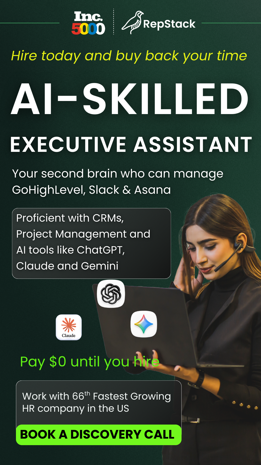 RepStack Facebook ad