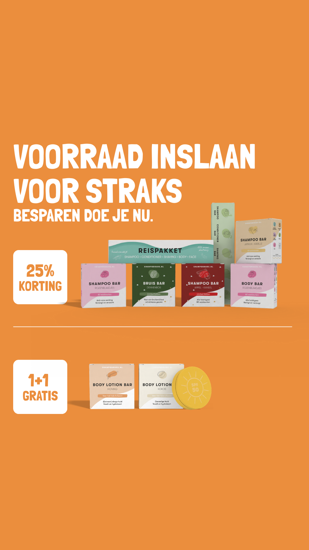 Shampoo Bars Nederland Facebook ad