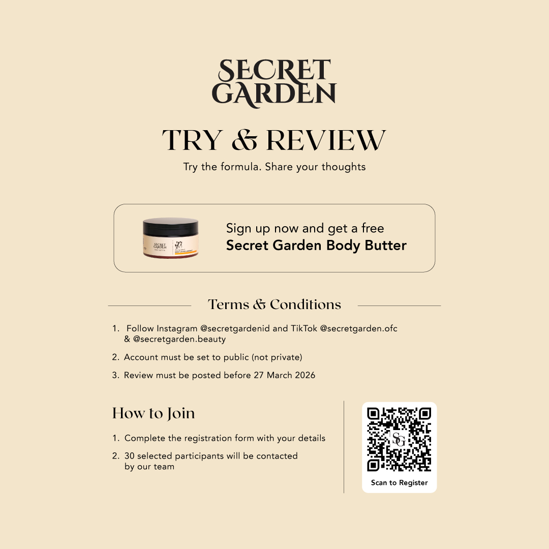 Secret Garden Beauty Facebook ad