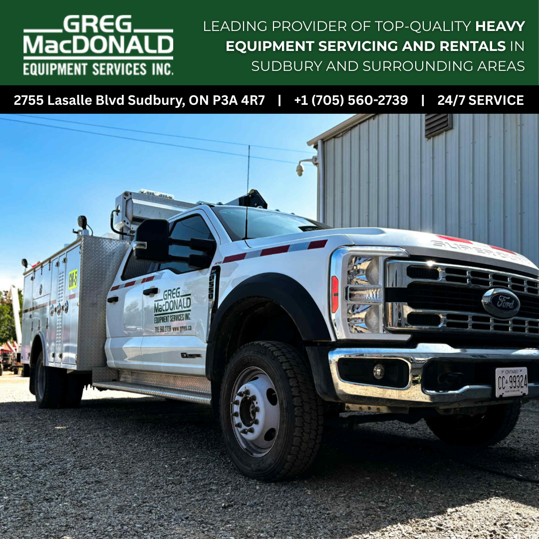 Greg MacDonald Equipment Services Inc Facebook ad: Your Ultimate Partner for Heavy Equipment Solutions in…
